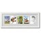 ArtToFrames Collage Photo Picture Frame with 5 - 4x6 inch Openings, Framed in White with Over 62 Mat Color Options and Plexi Glass (CSM-3966-153)